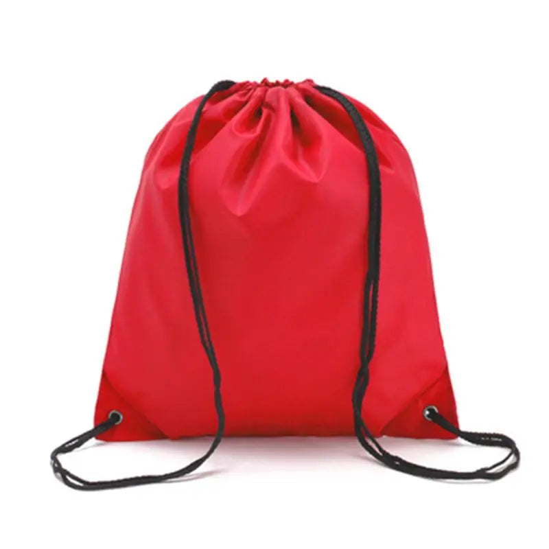 Cotton Drawstring Training Canvas Small Backpack Girl Bag School Sports Waterproof Sack Mochila Knapsack