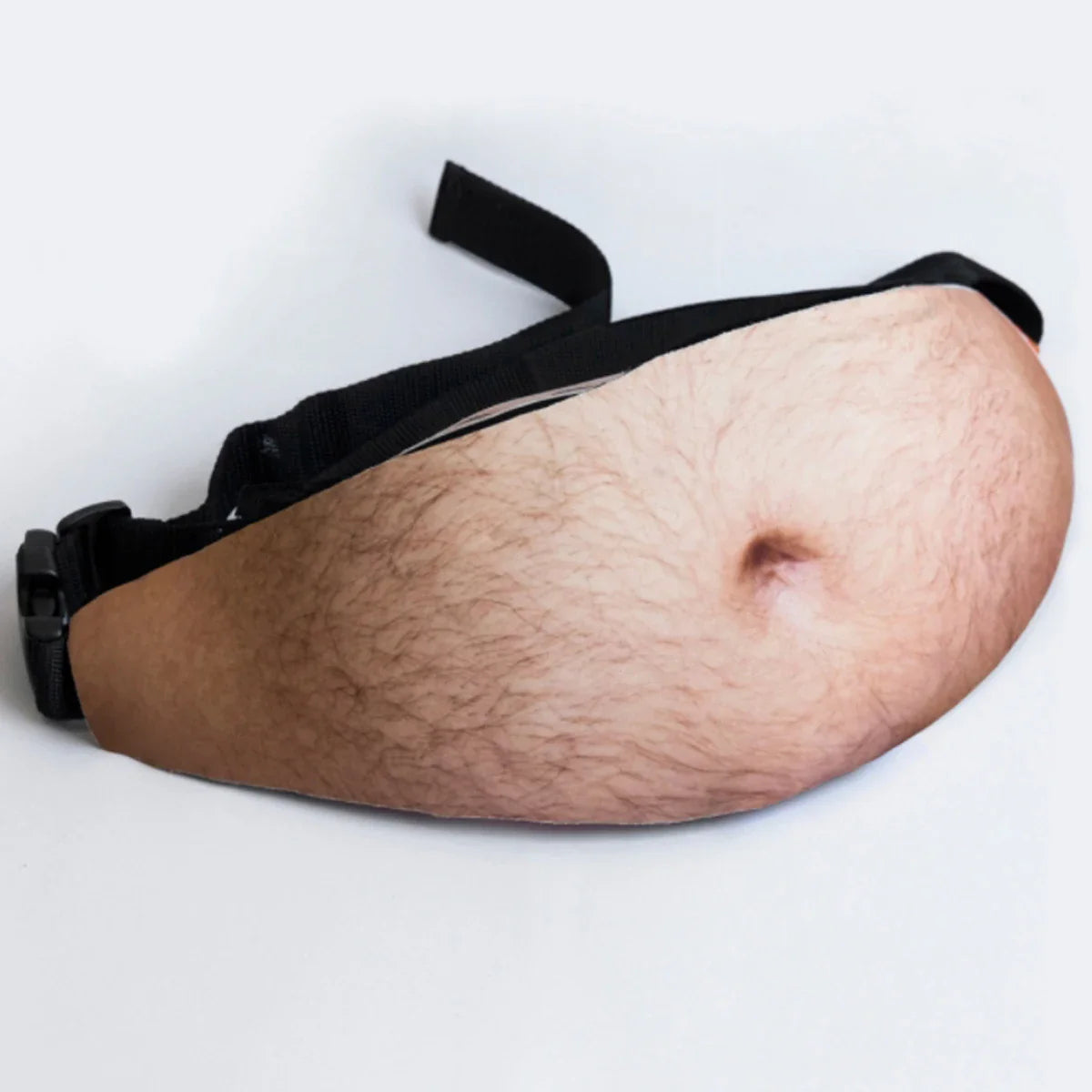 Creative and weird fat belly Fanny pack anti-harassment beer belly Fanny pack pu belly leather Fanny pack