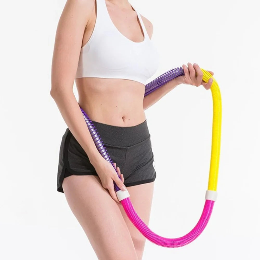 【Spring Hoop】Plastic Soft Fitness Ring Adult Abdominal Toning Belly Slimming Workout Equipment