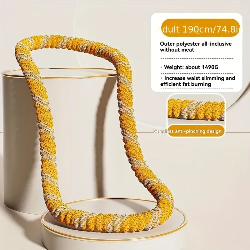 Spring soft silent hula hoop, full coverage without hurting waist, new fitness trend, abdominal sweating, strengthen the abdomen