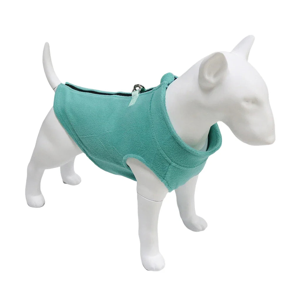 Winter Dog Clothes Soft Fleece Chihuahua Jacket French Bulldog Coat for Small Medium Dog Cat Warm Vest Puppy Pug Pet Apparel