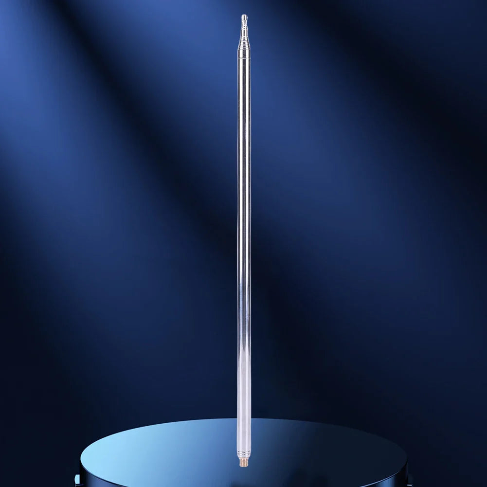 5.6M Stainless Steel Whip Antenna Pull Rod M10 Thread Telescopic Whips DIY for HF Radio V Antenna GP Antenna Yagi Antenna