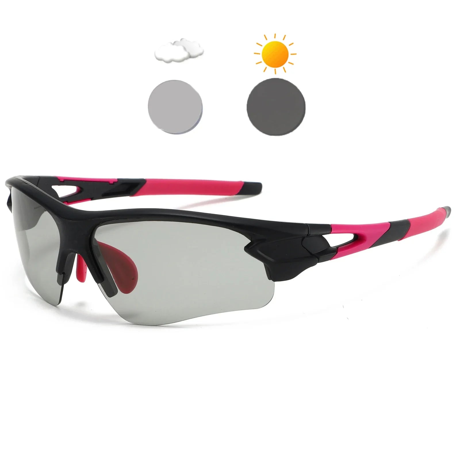 Men Women Polarized Photochromic Sunglasses Outdoor Sports Fishing Sun Glasses Cycling Running Driving Eyewear Hiking Goggles