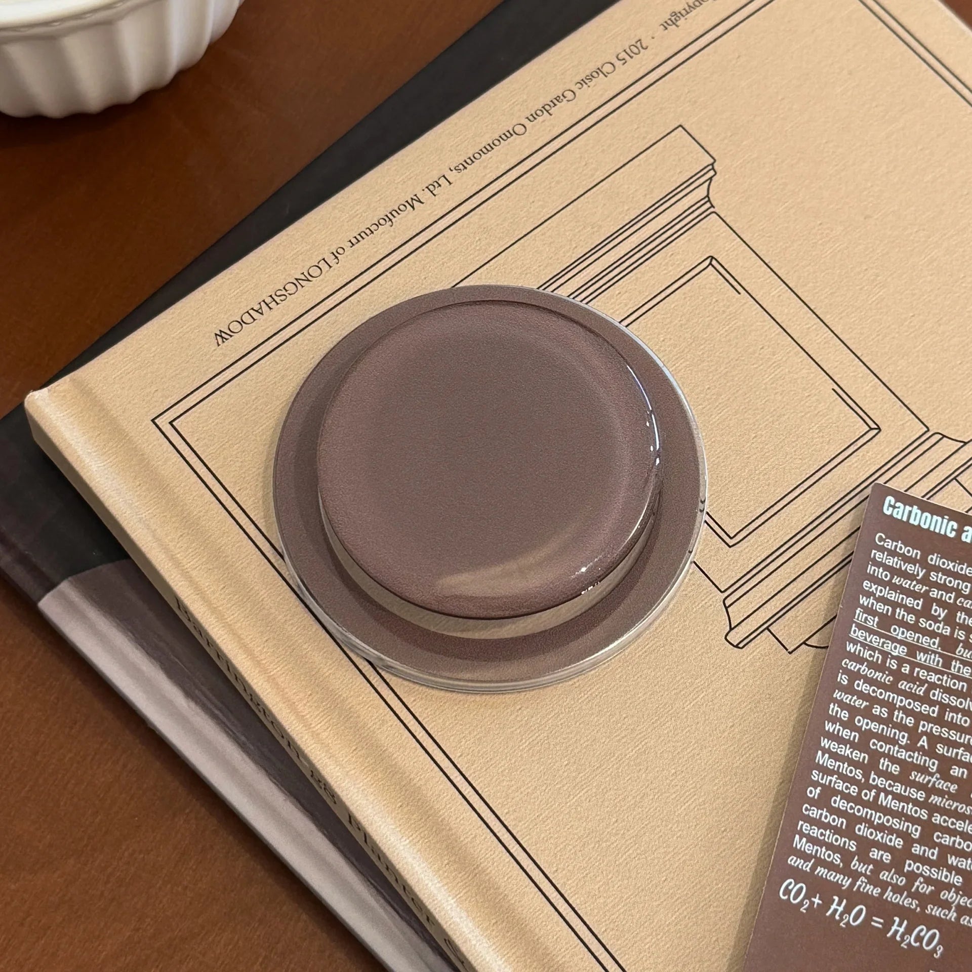 Solid Color Minimalist Magnetic Phone Holder for iPhone 16 15 14 13 12 MagSafe Grip Stand Kickstand in Multiple Colors